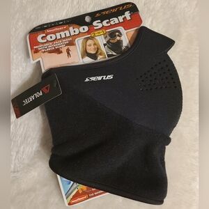 Seirus Black Combo Scarf